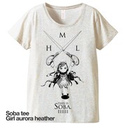 「そばtee Girl」のオーロラヘザー。