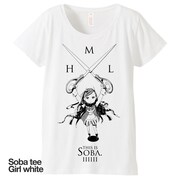 「そばtee Girl」のホワイト。