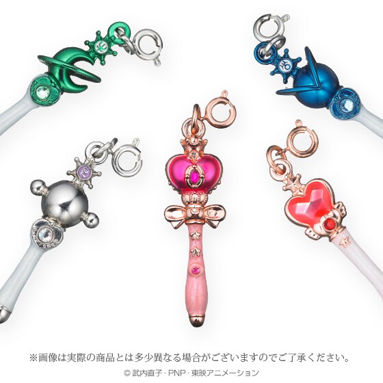 セーラームーンのスマホアクセに外部戦士も