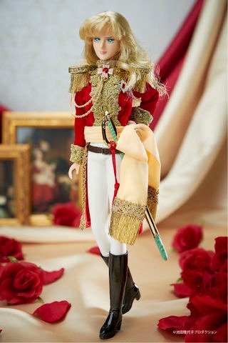 「ロマンティックドール ベルサイユのばら オスカル・フランソワ」(c) 池田理代子プロダクション (c) TOMY