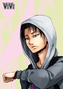 コラボBOOKの表紙は、BEAMSコーディネートに身を包んだ私服姿のリヴァイ兵長が飾った。(c)Hajime Isayama/KODANSHA