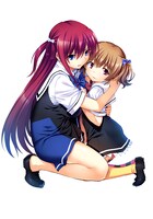 フロントウイング原作・鳴海瑛ニ脚本による廣瀬周「グリザイアの果実～サンクチュアリ フェローズ～」のカット。