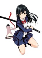 至道流星原作による佐藤健悦「大日本サムライガール」のカット。