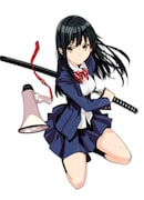 至道流星原作による佐藤健悦「大日本サムライガール」のカット。