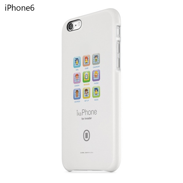 「侵略！イカ娘」スマートフォンケース「ika-Phone」をiPhone6に付けたところ。