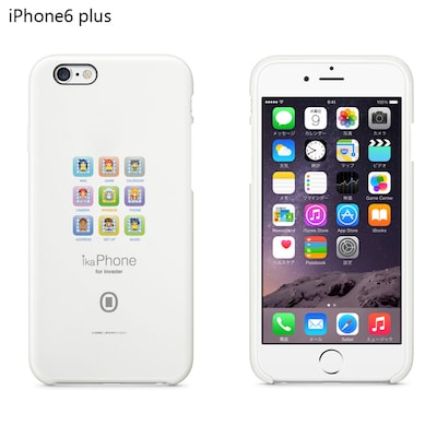 「侵略！イカ娘」スマートフォンケース「ika-Phone」をiPhone6 plusに付けたところ。