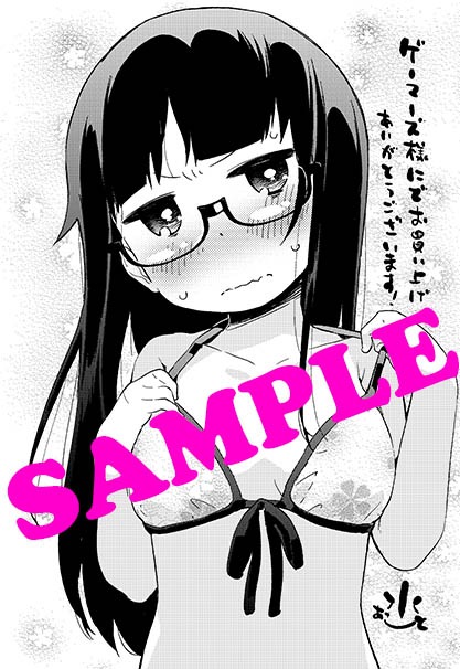 「デンキ街の本屋さん」8巻のゲーマーズ特典。
