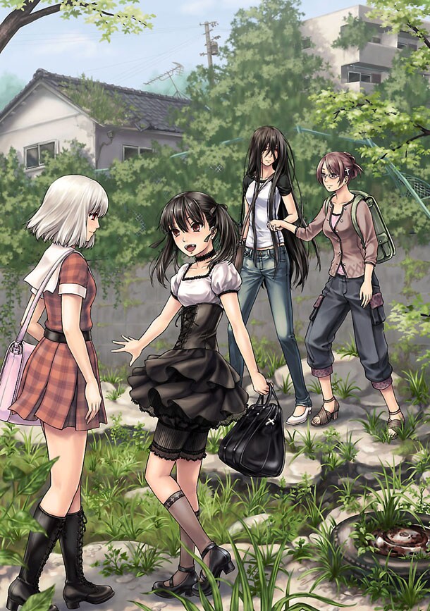 「道割草物語」のカット。