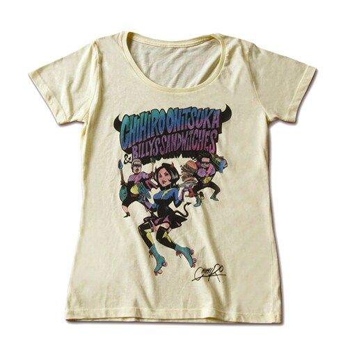「鬼束ちひろ & BILLYS SANDWITCHES Tシャツ」