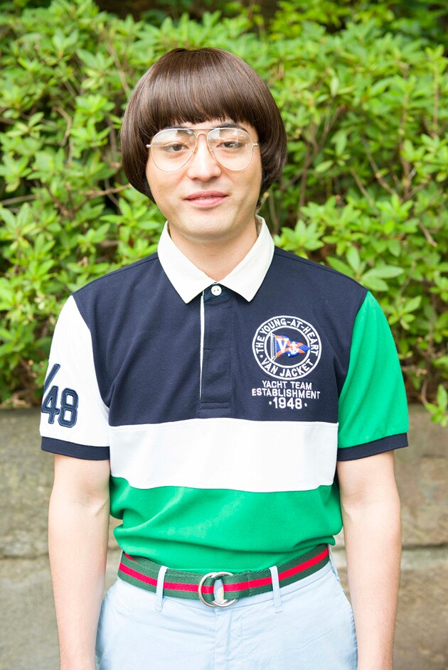 TVドラマ「アオイホノオ」最終回に出演する山田孝之。 原作/島本和彦「アオイホノオ」(小学館「ゲッサン」連載中) (c)島本和彦・小学館/「アオイホノオ」製作委員会