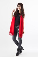 「エドワード・エルリックストール&ストールピン」の着用例。(c)Hiromu Arakawa/SQUARE ENIX