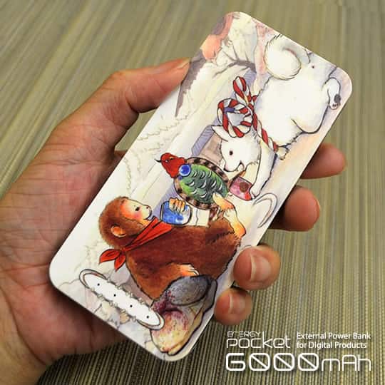 鬼灯と桃太郎ブラザーズのモバイルバッテリー コミックナタリー