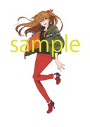 アスカの描き下ろしイラスト。(c)カラー