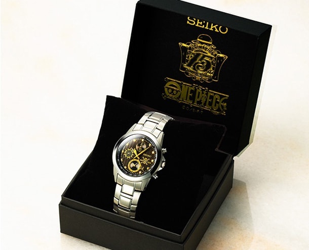 「セイコー×ワンピース ワンピース15周年記念スペシャルコラボウォッチ」（メタルバンドタイプ）(c)尾田栄一郎／集英社・フジテレビ・東映アニメーション