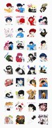 「らんま1/2」LINEスタンプ (c)RUMIKO TAKAHASHI/SHOGAKUKAN