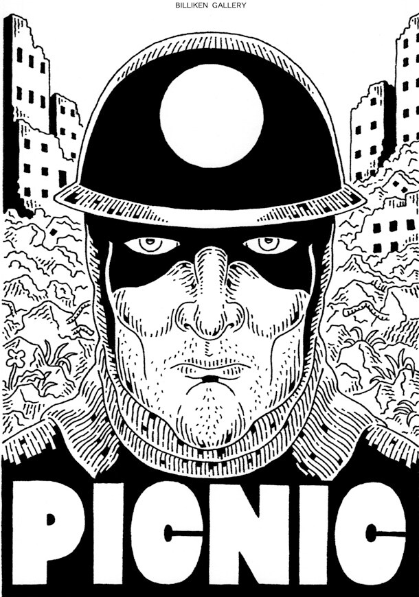 「島田虎之介 個展」のダイレクトメール。