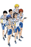 「弱虫ペダル 明日への高回転」メインビジュアル（箱根学園Ver.） (c)渡辺航（週刊少年チャンピオン）／弱虫ペダルGR 製作委員会 (c)BANDAI NAMCO Games Inc.