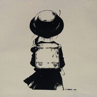 「薄花少女」トートバッグの柄。