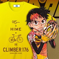 「弱虫ペダル 特製Tシャツ 小野田坂道ver.」ビジュアル