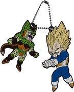 H賞「ラバーキーホルダー ～スーパーサイヤ人大集合～」の1種。(c)バードスタジオ／集英社・フジテレビ・東映アニメーション