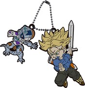 H賞「ラバーキーホルダー ～スーパーサイヤ人大集合～」の1種。(c)バードスタジオ／集英社・フジテレビ・東映アニメーション
