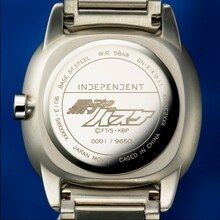 裏蓋には「黒子のバスケ」のロゴとエディションナンバーを刻印。(c)藤巻忠俊／集英社・黒子のバスケ製作委員会