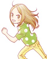 「うさぎドロップ」新装版1巻のイラスト。