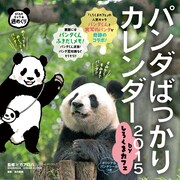 「パンダばっかりカレンダー2015 byしろくまカフェ」の表紙。(c)HIGA ALOHA