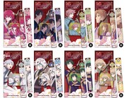 「暁のヨナ」携帯ストラップとクリーナー。(c)草凪みずほ・白泉社/暁のヨナ製作委員会