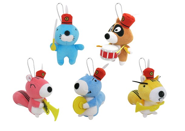 マーチングバンド姿の「ぼのぼの」が景品に