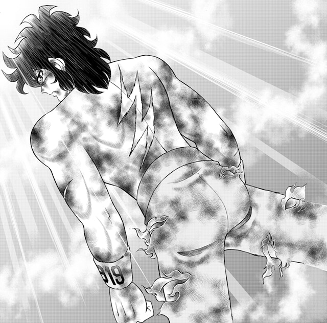 車田正美「雷鳴のZAJI」特別編予告カット