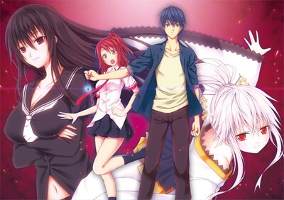 サイトウケンジ原作による横山コウヂ「レッドナイト・イヴ」カット。