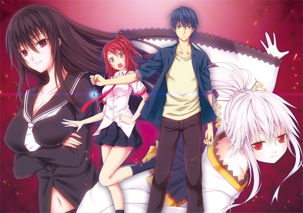 サイトウケンジ原作による横山コウヂ「レッドナイト・イヴ」カット。