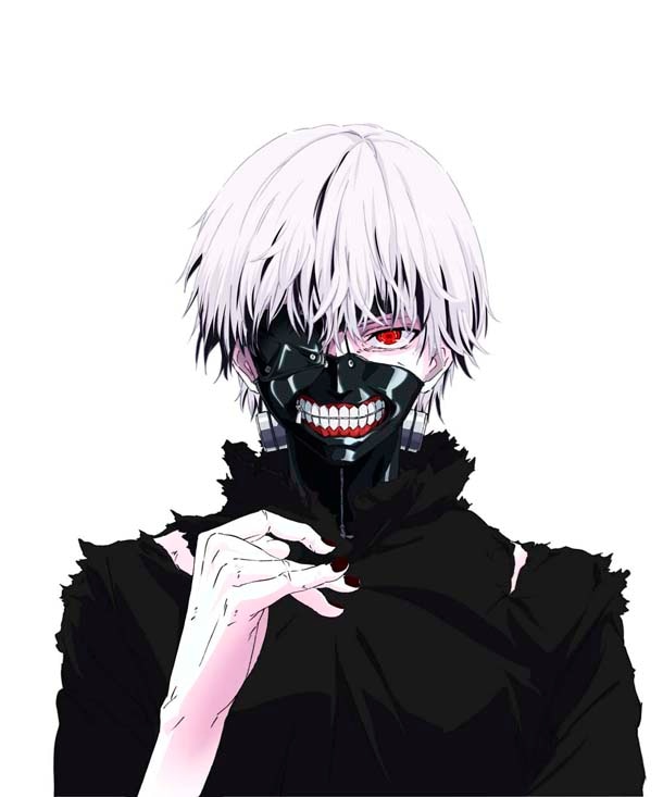 アニメ「東京喰種トーキョーグール」のイラスト。(c)石田スイ／集英社・東京喰種製作委員会