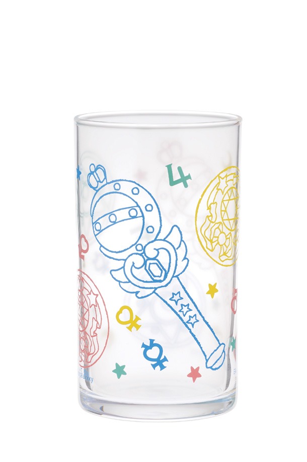 E賞「コレクショングラス～galaxxxyコラボレーション～」は全3種。(c)武内直子・PNP・東映アニメーション (c)2014 galaxxxy/Joe International Co.,Ltd. All Rights Reseved.