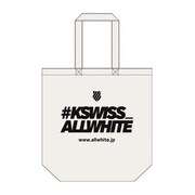 #KSWISS_ALLWHITEオリジナルトートバック