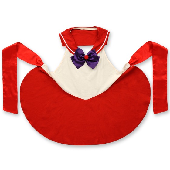 「美少女戦士セーラームーン なりきりセーラーエプロン セーラーマーズ」(C) Naoko Takeuchi (C) 武内直子・PNP・東映アニメーション