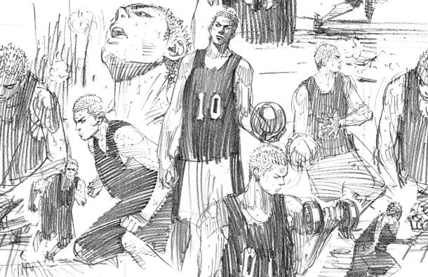 ら*ん様 スラムダンク井上雄彦先生から頂いたイラスト ら*ん様 スラムダンク井上雄彦先生から頂いたイラスト ら*ん様