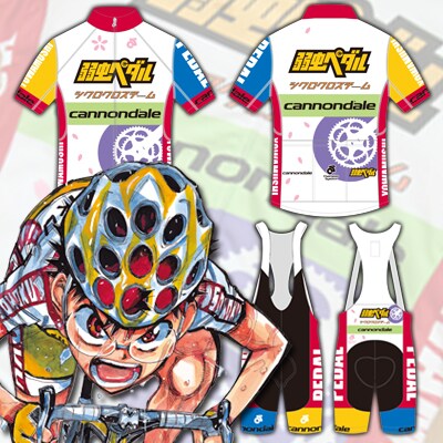 「弱虫ペダル」シクロクロス サイクルジャージ＆BIBショーツ