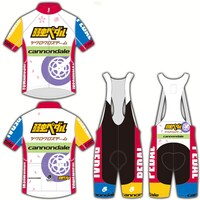 「弱虫ペダル」シクロクロス サイクルジャージ＆BIBショーツ