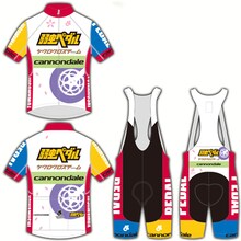 「弱虫ペダル」シクロクロス サイクルジャージ＆BIBショーツ