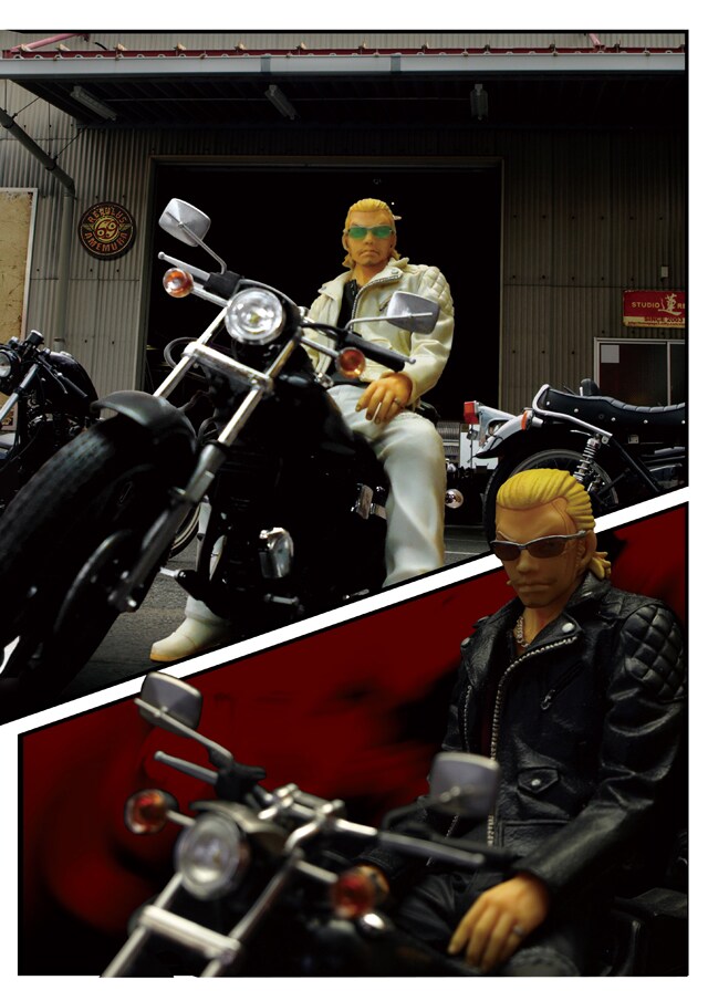 「鴉-KARASU-vol.01 河内 鉄生＆BLACK LOW RIDER」ビジュアル