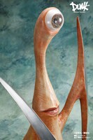 「1/1スケール ソフビ製塗装済完成品ミギー」