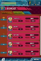 「ONE PIECE DANCE BATTLE」のプレイ画面。(c)尾田栄一郎／集英社・フジテレビ・東映アニメーション (c)BANDAI NAMCO Games Inc.