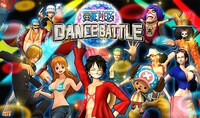「ONE PIECE DANCE BATTLE」のプレイ画面。(c)尾田栄一郎／集英社・フジテレビ・東映アニメーション (c)BANDAI NAMCO Games Inc.