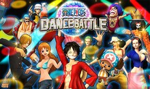 「ONE PIECE DANCE BATTLE」のプレイ画面。(c)尾田栄一郎／集英社・フジテレビ・東映アニメーション (c)BANDAI NAMCO Games Inc.