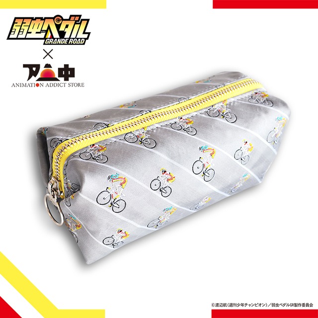 小野田＆巻島のスクエアポーチ (c)渡辺航(週刊少年チャンピオン)／弱虫ペダルGR製作委員会