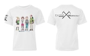 「ヤマノススメ セカンドシーズン」と石井スポーツによるコラボ商品「YS4人Tシャツ」。(c)S/ESE/E