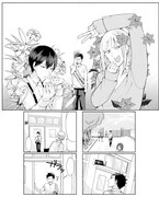 新人コンペ企画「8P@GOGO!」より、高嶋育「デザイン科男子委員長の受難」のカット。