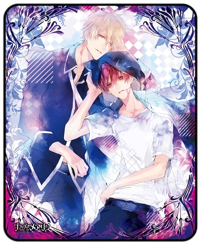 「ブラッディ＋メアリー」のブランケット。(c)2014 サマミヤアカザ 発行：株式会社KADOKAWA 角川書店